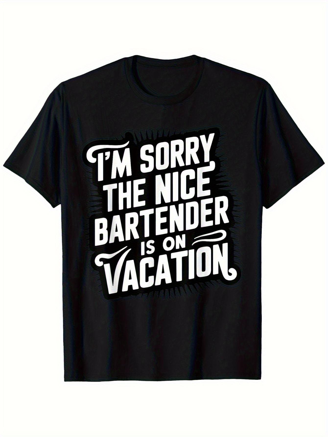 Funny Bartender T-Shirt for Men with I m Sorry XL
Funny Bartender T-Shirt for Men with I m Sorry XL