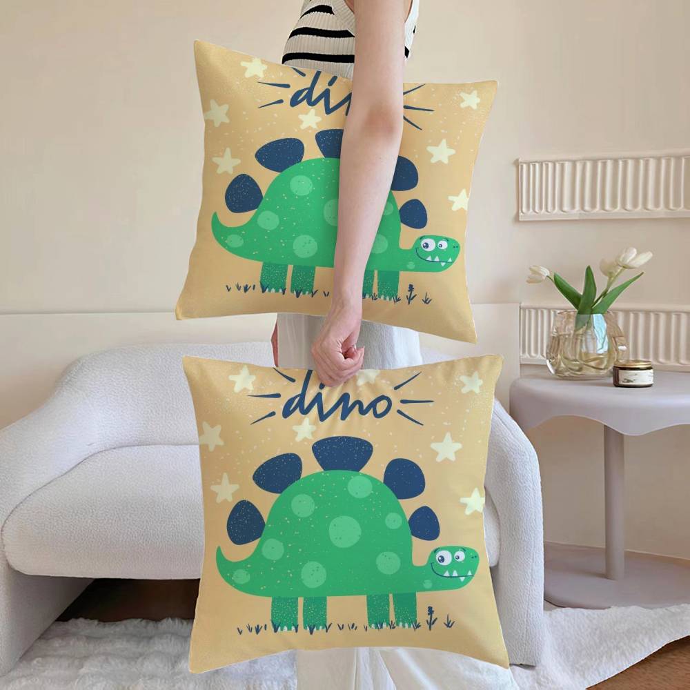 Cute Cartoon Dinosaur Pillow Case Anti-dustmite Pillowcase Invisible zipper silky Sofa cushion cover 12x12Inch
Cute Cartoon Dinosaur Pillow Case Anti-dustmite Pillowcase Invisible zipper silky Sofa cushion cover 12x12Inch