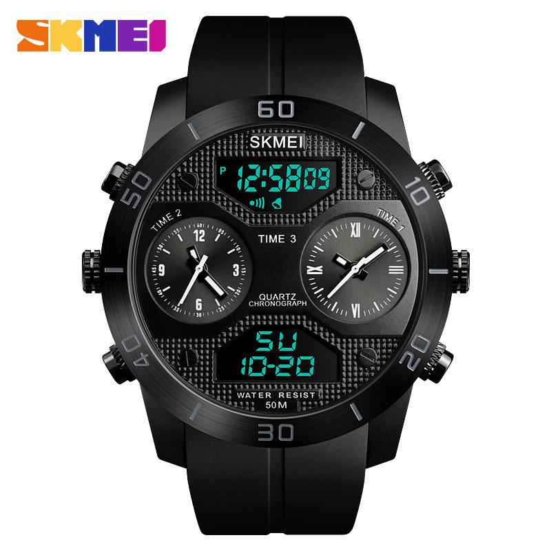 Skmei Moment Beauty Fashion Многофункциональные электронные часы Three Time High School Student Sports Водонепроницаемые часы для мужчин чёрный
Skmei Moment Beauty Fashion Многофункциональные электронные часы Three Time High School Student Sports Водонепроницаемые часы для мужчин чёрный