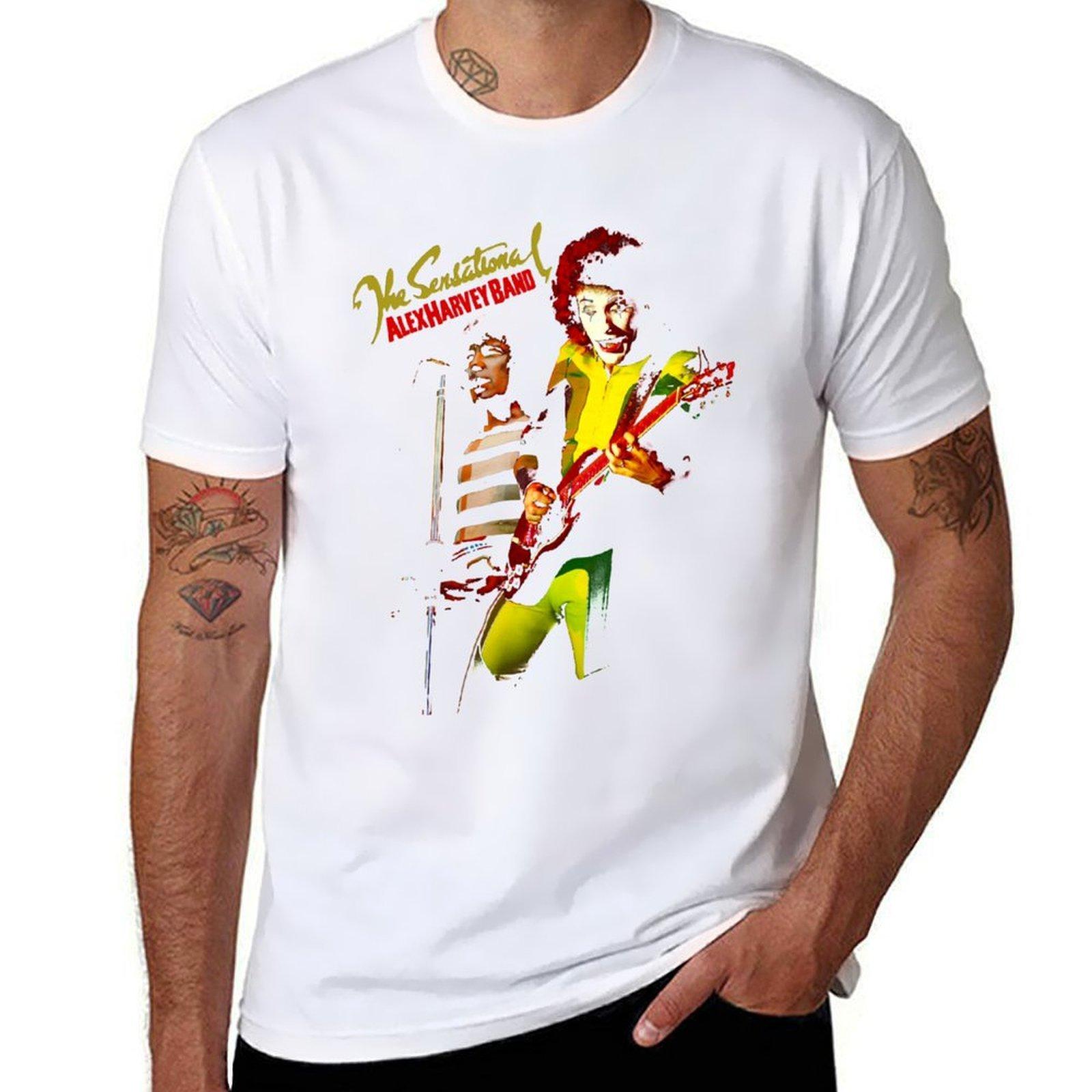 The Sensational Alex Harvey Band T-Shirt man t shirts high quality luxury brand man t shirt cotton T-Shirt M
The Sensational Alex Harvey Band T-Shirt man t shirts high quality luxury brand man t shirt cotton T-Shirt M