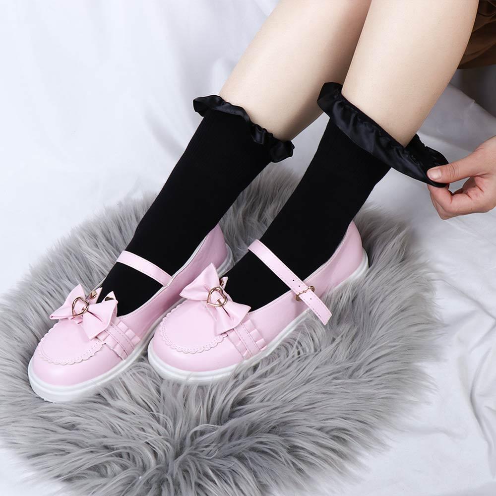 Girls Soft Cute Lace Sweet Middle Tube Cotton Socks Lolita Socks Short Sock Ruffle Side бежевый
Girls Soft Cute Lace Sweet Middle Tube Cotton Socks Lolita Socks Short Sock Ruffle Side бежевый