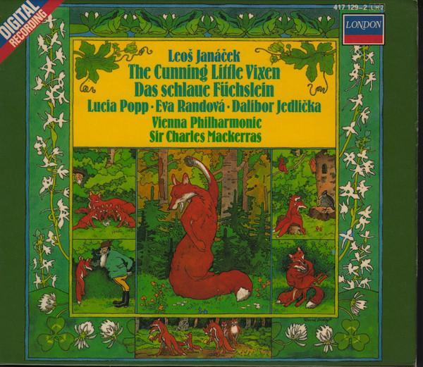 CD LEO JANAEK, LUCIA POPP, EVA RANDO - Cunning Little Vixen 4171292 London Records 1986 Germany Classical Used
CD LEO JANAEK, LUCIA POPP, EVA RANDO - Cunning Little Vixen 4171292 London Records 1986 Germany Classical Used