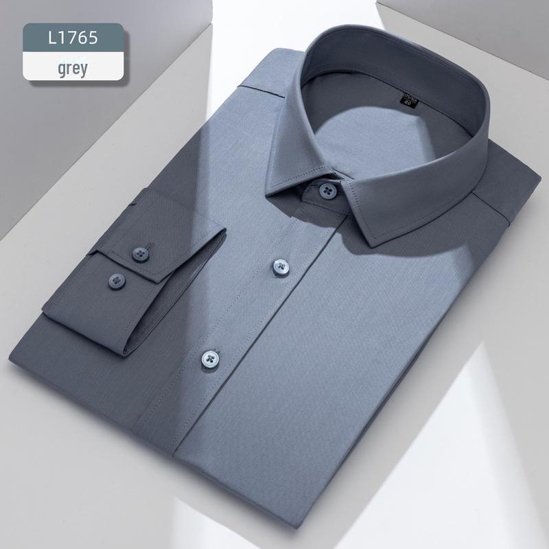 Мужская рубашка с длинным рукавом из бамбукового волокна без железа, облегающая 43
Мужская рубашка с длинным рукавом из бамбукового волокна без железа, облегающая 43