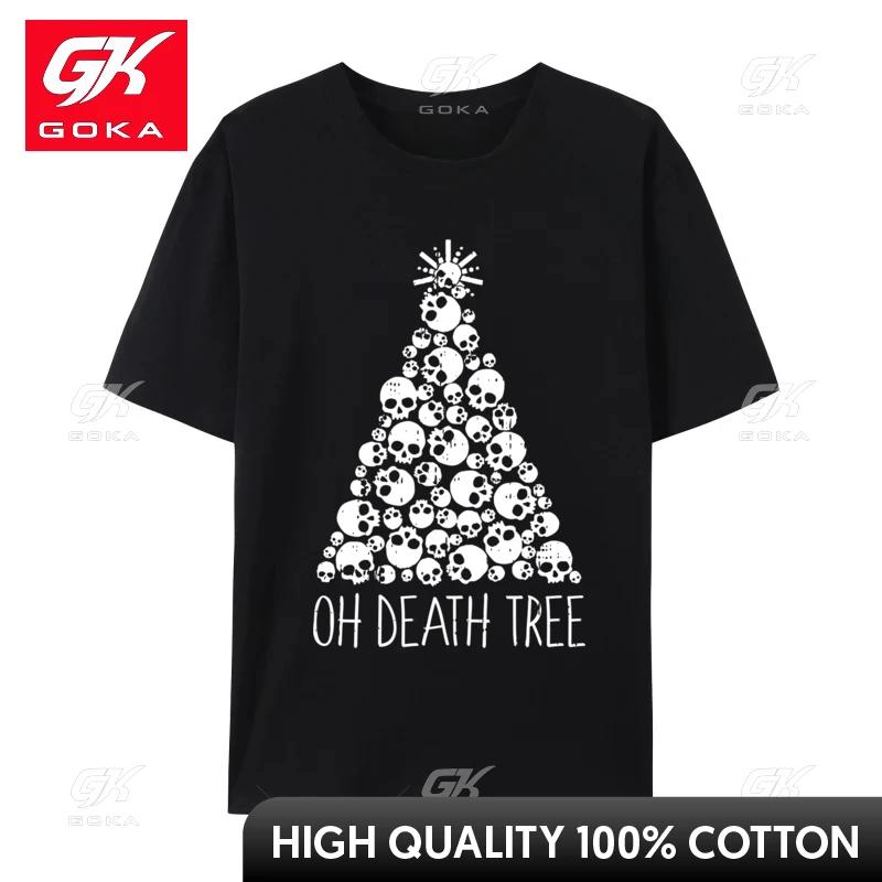 Skull Christmas Tree Goth Gothic XMas Bones Unisex Women T Shirts Cotton Tops 3d Printed TShirts Oh Death Tree TShirts 4XL
Skull Christmas Tree Goth Gothic XMas Bones Unisex Women T Shirts Cotton Tops 3d Printed TShirts Oh Death Tree TShirts 4XL