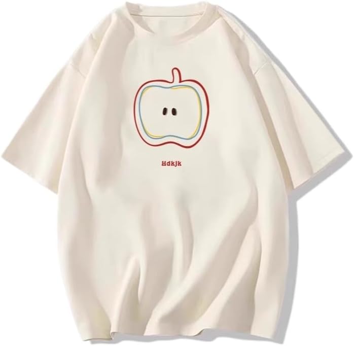 Harajuku Shirts for Women Kawaii T-Shirt Summer Short Sleeve Oversized Tees Alt Tops 2000s 5XL різнокольоровий
Harajuku Shirts for Women Kawaii T-Shirt Summer Short Sleeve Oversized Tees Alt Tops 2000s 5XL різнокольоровий