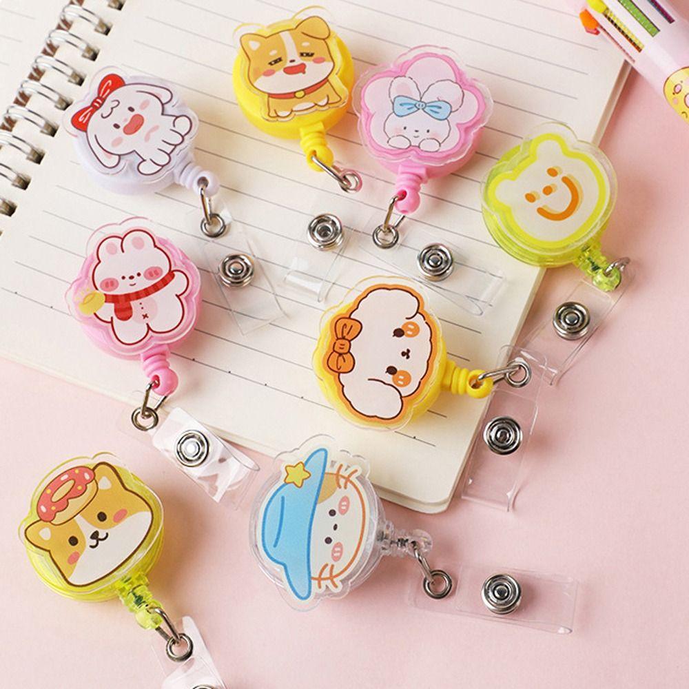 Cute Colors Retractable Badge Reel Name Card ID Card Holder Girl Boy Badge Holder Clips Work Card Style 12
Cute Colors Retractable Badge Reel Name Card ID Card Holder Girl Boy Badge Holder Clips Work Card Style 12