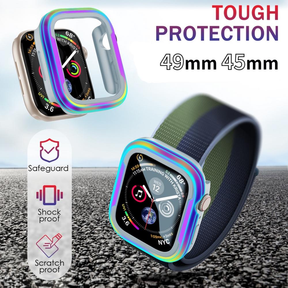 TPU + алюминиевый сплав Чехол для часов для Apple Watch Ультра защитный чехол Металлический бампер для часов Ultra 49 мм Чехол для iWatch 44 мм 40 мм 41 мм 45 мм
TPU + алюминиевый сплав Чехол для часов для Apple Watch Ультра защитный чехол Металлический бампер для часов Ultra 49 мм Чехол для iWatch 44 мм 40 мм 41 мм 45 мм