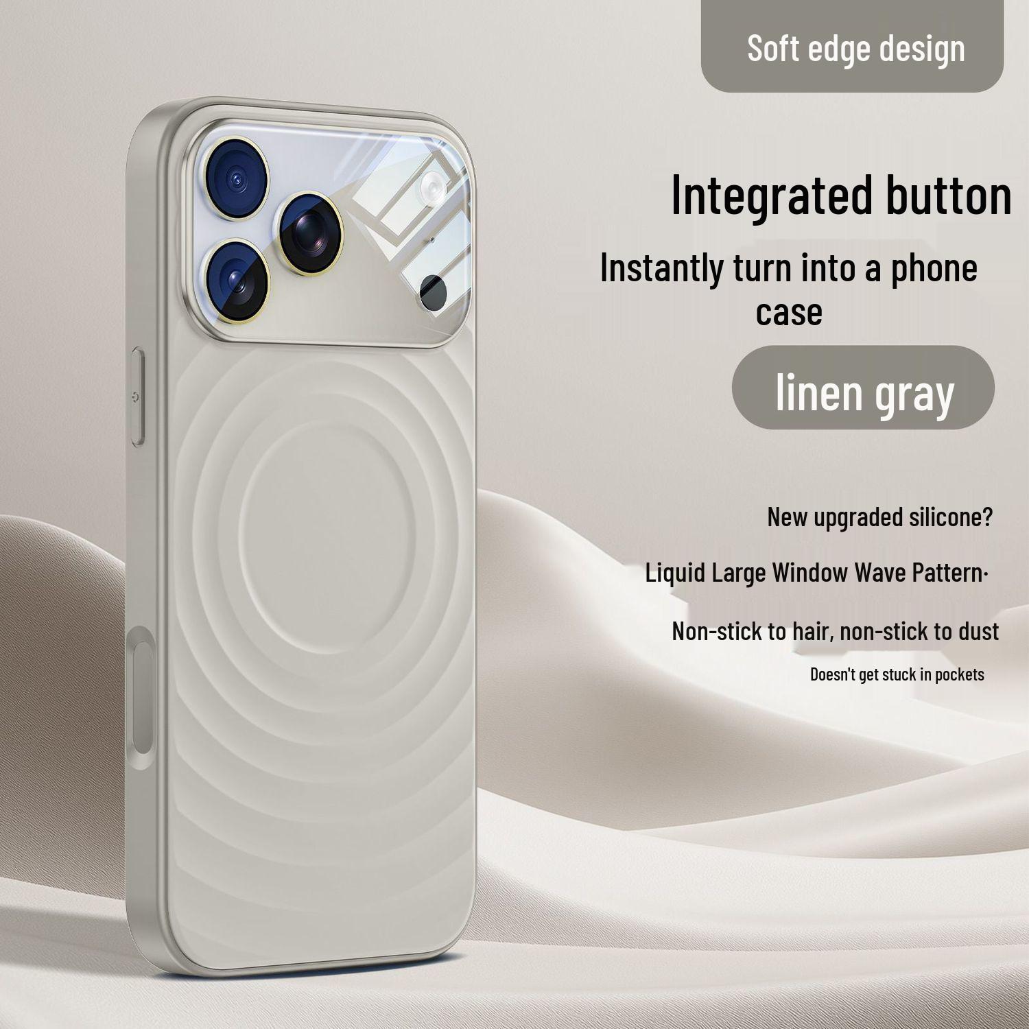 Wave Pattern Liquid Silicone Magnetic Case for iPhone 15/16 Pro Max - Fits 17 Large Windows iPhone 15 Pro
Wave Pattern Liquid Silicone Magnetic Case for iPhone 15/16 Pro Max - Fits 17 Large Windows iPhone 15 Pro