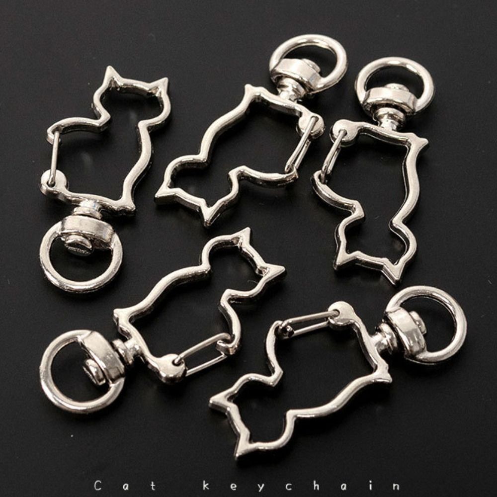 Keyring Making Cat Lobster Claw Clasp Zinc Zinc Alloy DIY Keychain Buckle Cat Connecting Ring Gift золотий
Keyring Making Cat Lobster Claw Clasp Zinc Zinc Alloy DIY Keychain Buckle Cat Connecting Ring Gift золотий
