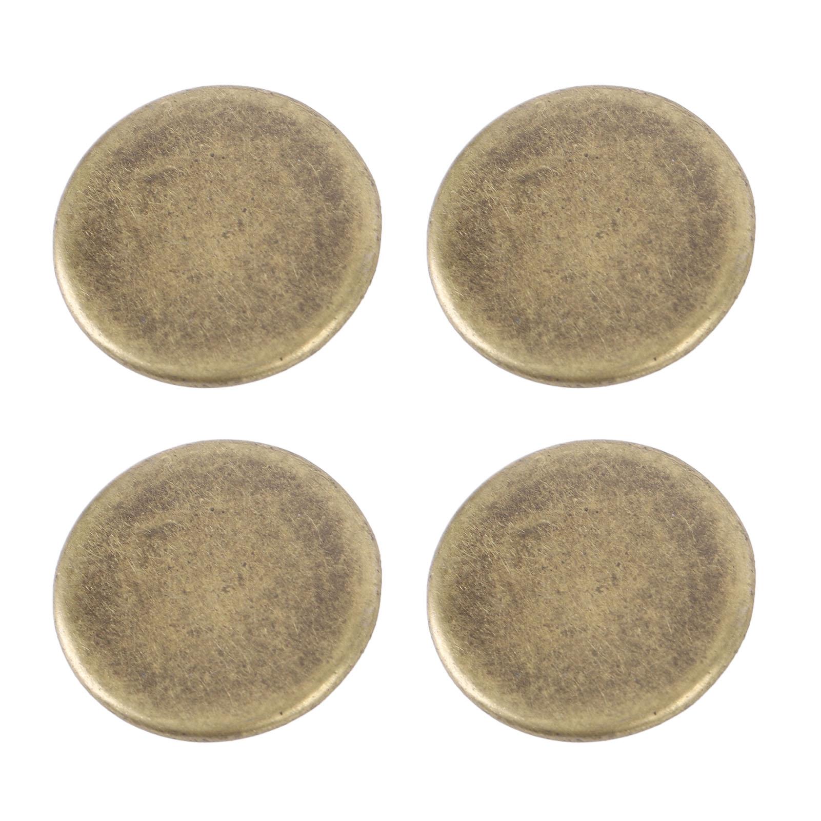 50 Sets Pants Button and Screw Bronze Metal 17mm Adjustable Buttons 2x6.5mm Crossed Iron Screws for
50 Sets Pants Button and Screw Bronze Metal 17mm Adjustable Buttons 2x6.5mm Crossed Iron Screws for