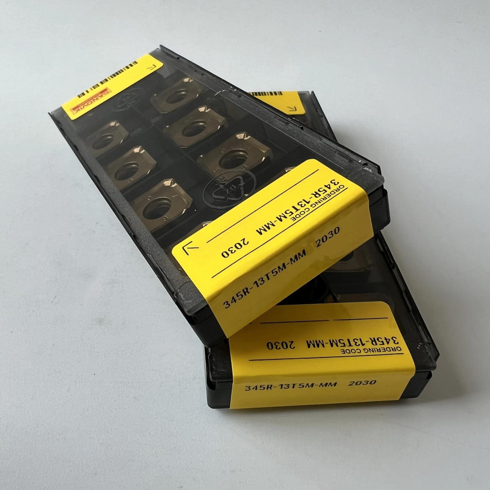 Original Sandvik / 345R-13T5M-MM 2030 / CNC lathe carbide blade 10 Pcs
Original Sandvik / 345R-13T5M-MM 2030 / CNC lathe carbide blade 10 Pcs