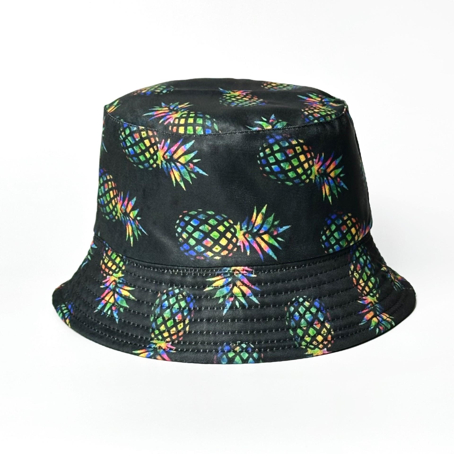 New Double sided Pineapple Fisherman Hat Korean Style Trendy Fruit Pot Hat Seaside Surfing Sun Hat M(56-58)
New Double sided Pineapple Fisherman Hat Korean Style Trendy Fruit Pot Hat Seaside Surfing Sun Hat M(56-58)