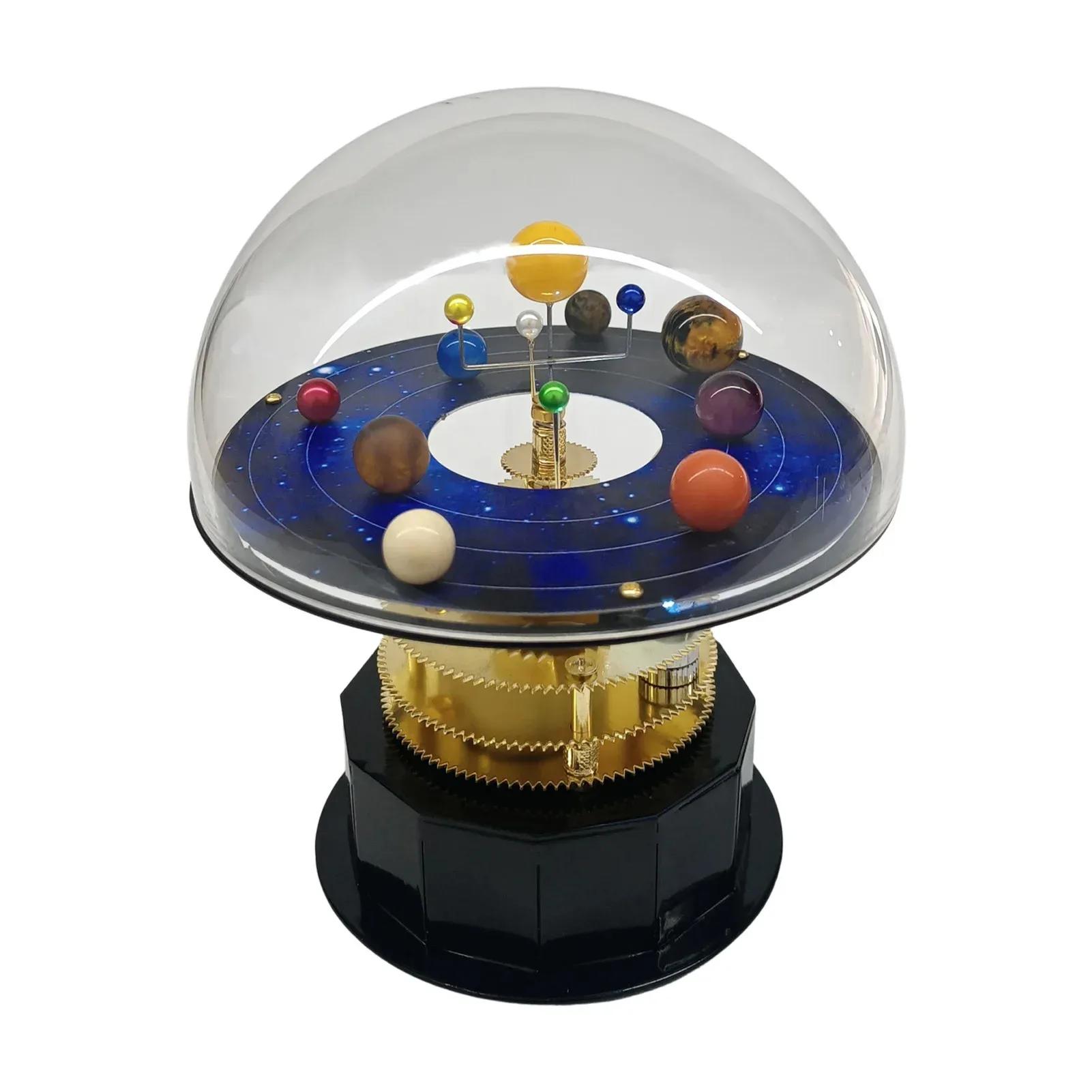 Automatic Rotating Solar System Model with LED Light Metal Planet Ornament STEM Educational Desk Decoration Office Home Decor золотой
Automatic Rotating Solar System Model with LED Light Metal Planet Ornament STEM Educational Desk Decoration Office Home Decor золотой