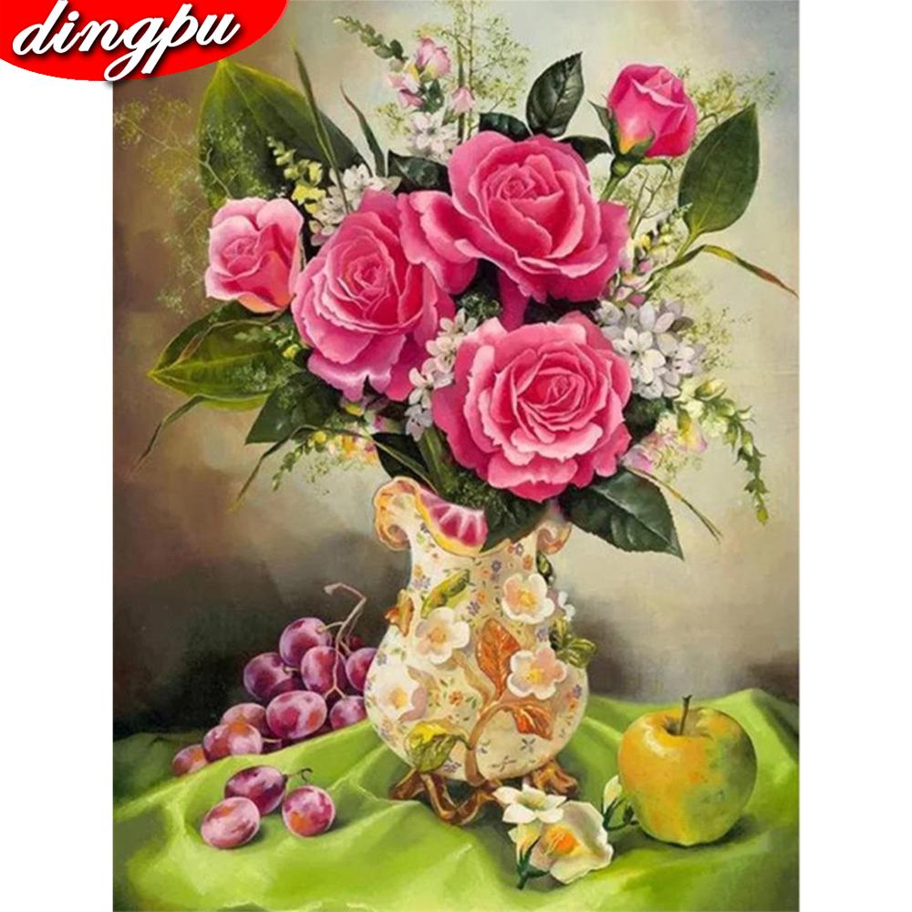 5d Diy Diamond Painting Mosaic Flower Full Square Drill Diamond Embroidery 20X30CM
5d Diy Diamond Painting Mosaic Flower Full Square Drill Diamond Embroidery 20X30CM