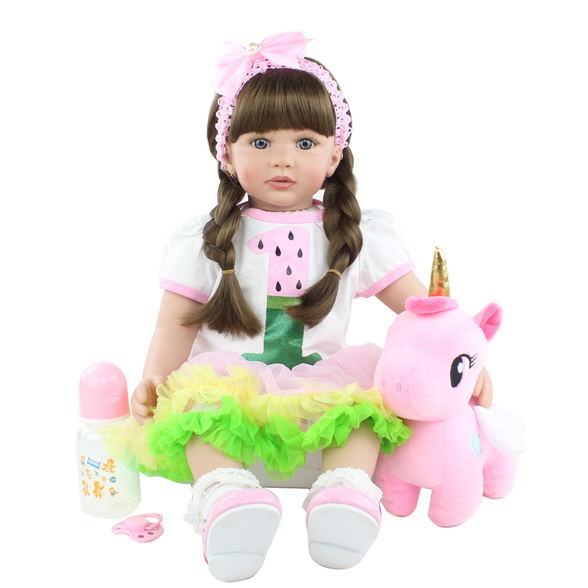 BZDOLL 60 СМ 24 дюйма Кукла-реборн из мягкого винила для девочки, принцесса-малышка с длинными волосами и тканевым телом, нарядная, подарок на день рождения cloth body doll
BZDOLL 60 СМ 24 дюйма Кукла-реборн из мягкого винила для девочки, принцесса-малышка с длинными волосами и тканевым телом, нарядная, подарок на день рождения cloth body doll