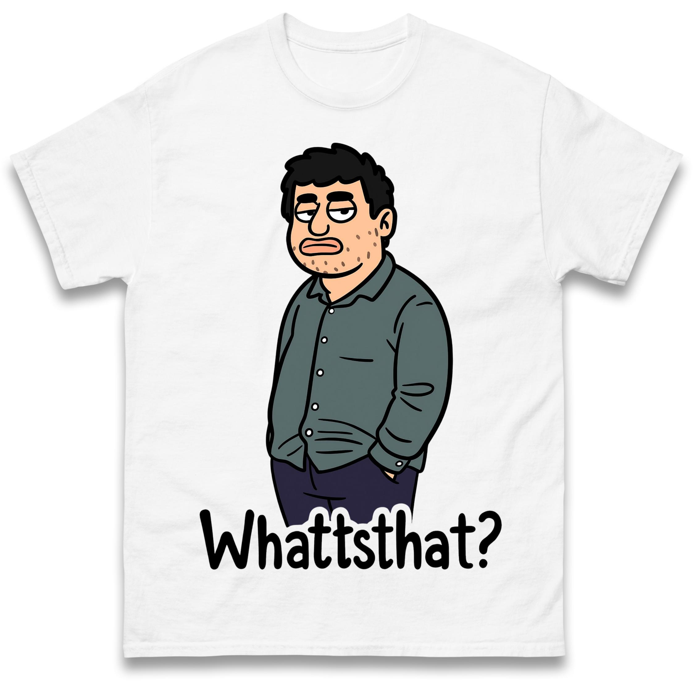 Whattsthat T-Shirt Tshirt Mens Womens Tops Unisex Tees 100% Cotton 3XL
Whattsthat T-Shirt Tshirt Mens Womens Tops Unisex Tees 100% Cotton 3XL