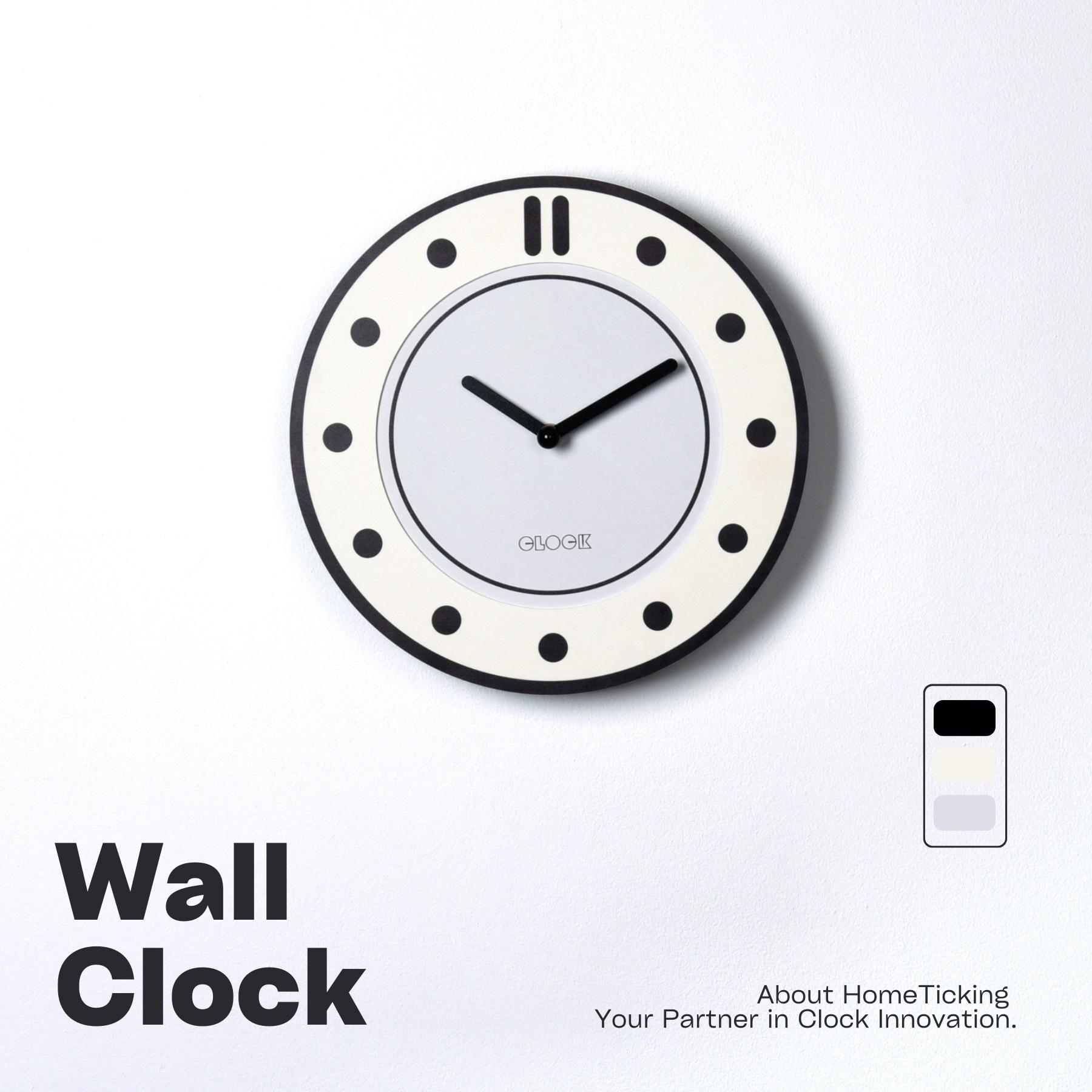 Wall Clock Living Room Clock Fashion High-end Decoration Creative Restaurant Wall Hanging Silent Punch-free Simple Black - SC3-1-B without pendulum
Wall Clock Living Room Clock Fashion High-end Decoration Creative Restaurant Wall Hanging Silent Punch-free Simple Black - SC3-1-B without pendulum