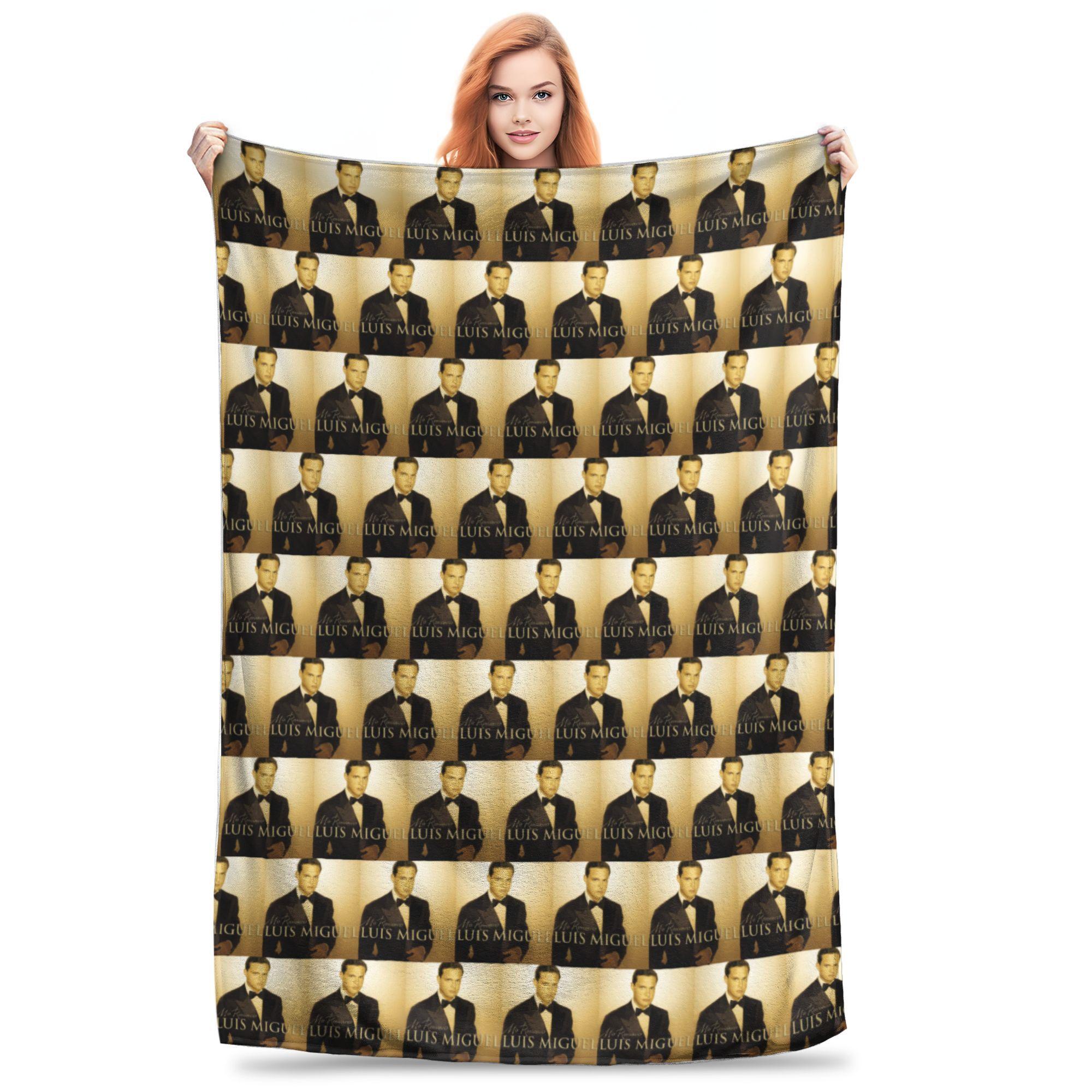 Flannel Throw Blanket El Sol De Mexico Luis Miguel Warm Plush Blankets Soft Bedding for Bed Living room Home Travel Sofa 80x120cm
Flannel Throw Blanket El Sol De Mexico Luis Miguel Warm Plush Blankets Soft Bedding for Bed Living room Home Travel Sofa 80x120cm