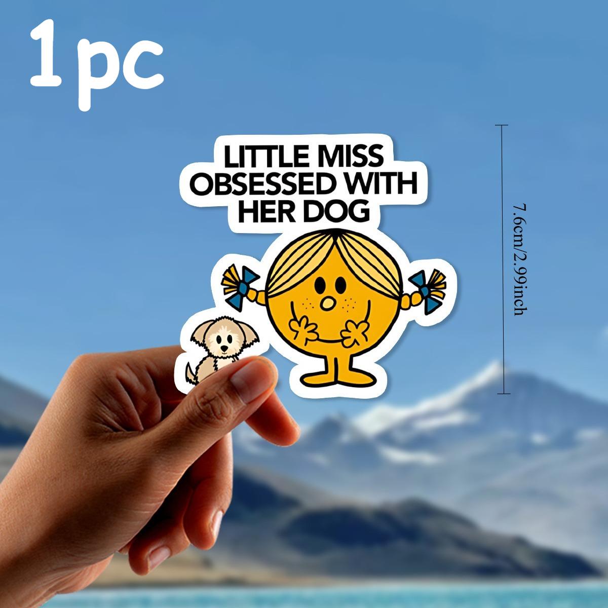 10pcs/1pc Durable PVC Little Miss Obsessed with Her Dog Decal Sticker for Cars Laptops, Water Bottles - Waterproof, Car Decals
10pcs/1pc Durable PVC Little Miss Obsessed with Her Dog Decal Sticker for Cars Laptops, Water Bottles - Waterproof, Car Decals