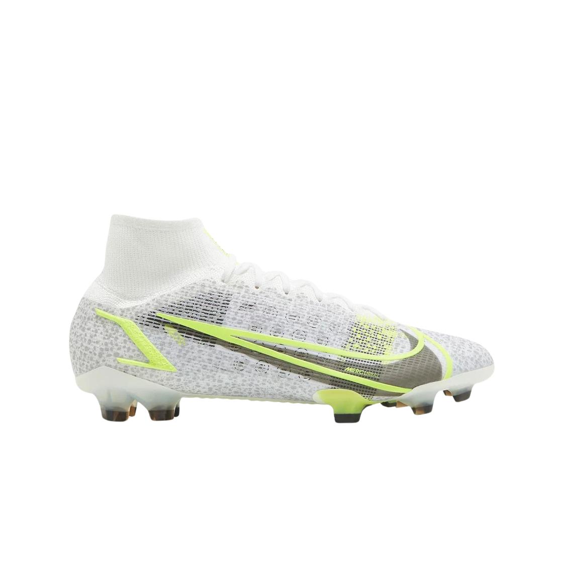Nike Mercurial Superfly 8 Elite Fg White Metallic Silver 255
Nike Mercurial Superfly 8 Elite Fg White Metallic Silver 255