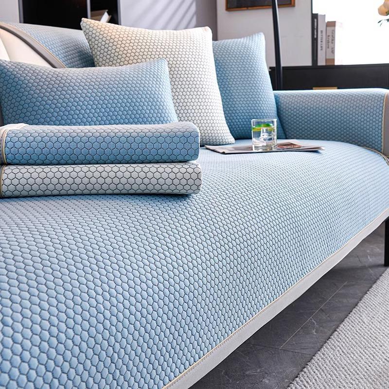 Ice Silk Sofa Cover Summer Universal Non-slip Sofa Mat Cool Feeling Cushion Sofa Mat Living Room Light Luxury Couch Slipcovers 90x70cm 1pcs
Ice Silk Sofa Cover Summer Universal Non-slip Sofa Mat Cool Feeling Cushion Sofa Mat Living Room Light Luxury Couch Slipcovers 90x70cm 1pcs