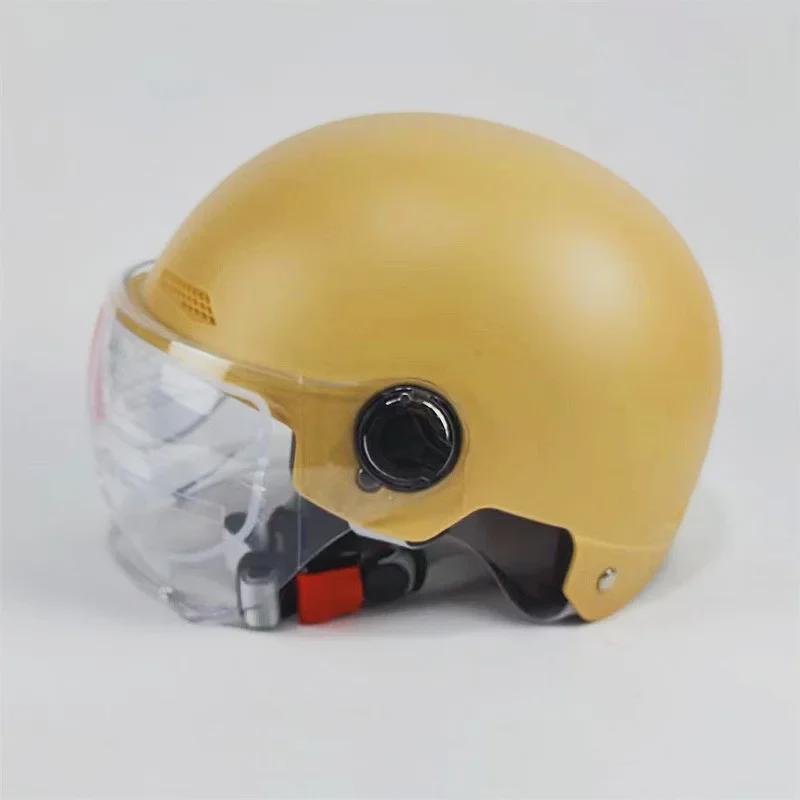 Сертифицированный электрический шлем для мужчин и женщин — защита от солнца, езда на мотоцикле, все сезоны шампанского
Сертифицированный электрический шлем для мужчин и женщин — защита от солнца, езда на мотоцикле, все сезоны шампанского