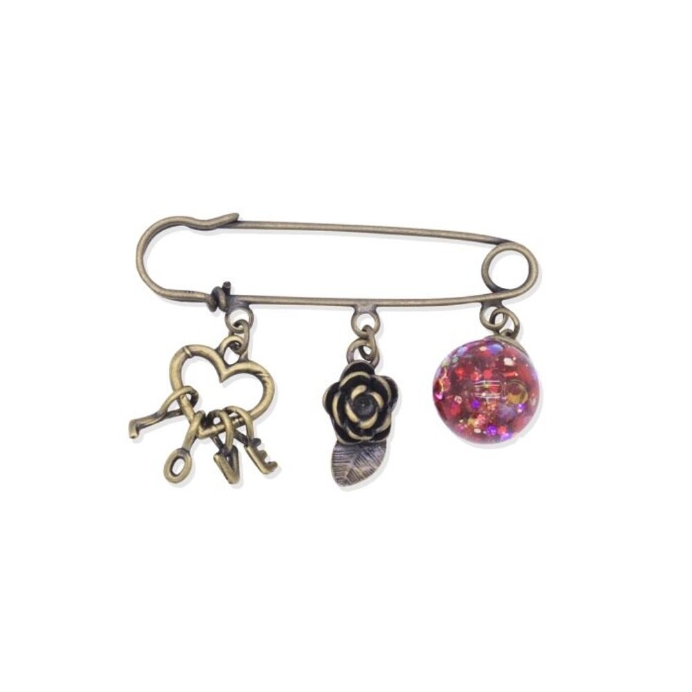 luvinball Серія антикварних брошок «Снігова куля» Rose
luvinball Серія антикварних брошок «Снігова куля» Rose