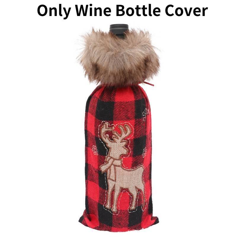 Бутылка Рождественский Чехол Санта Клаус Снеговик Лось Клетчатое Платье для Бутылки Реквизит Elk
Бутылка Рождественский Чехол Санта Клаус Снеговик Лось Клетчатое Платье для Бутылки Реквизит Elk