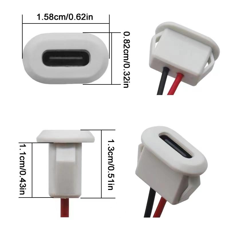 1~10PCS USB Type-C Waterproof USB Connector Direct compression female base Female Socket Charging Interface With Welding Wire
1~10PCS USB Type-C Waterproof USB Connector Direct compression female base Female Socket Charging Interface With Welding Wire