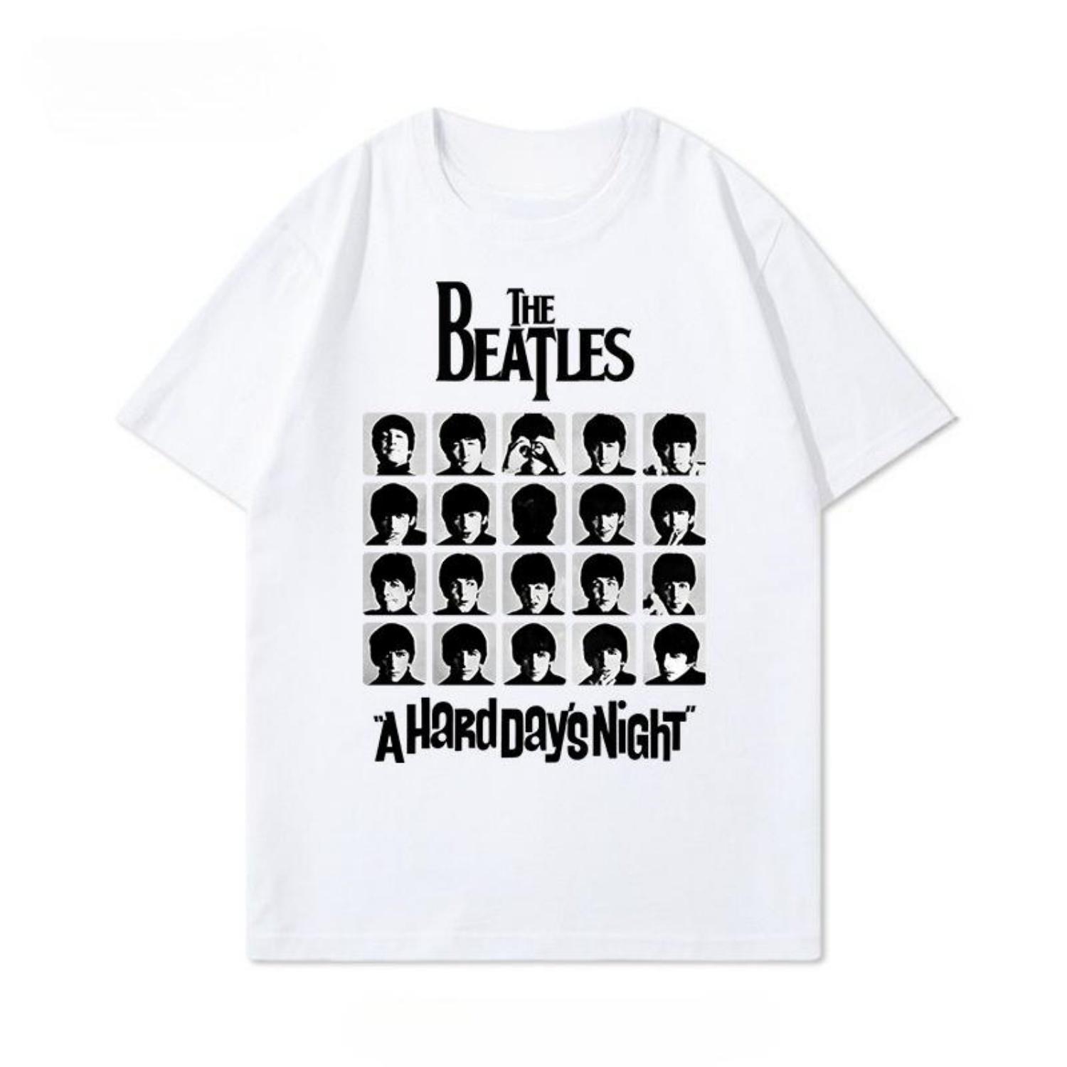 Футболка с коротким рукавом The Beatles, Рок-альбом The Beatles, Ретро для мужчин и женщин, Летний повседневный и модный хлопок S чёрный
Футболка с коротким рукавом The Beatles, Рок-альбом The Beatles, Ретро для мужчин и женщин, Летний повседневный и модный хлопок S чёрный