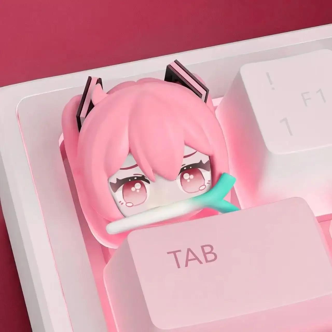 Милі Кейкапи Hatsune Miku для DIY Аніме Персонаж Хрестовий Вал PBT Механічна Клавіатура Кейкап Мультяшні Смоляні Кейкапи Декорація Подарунки
Милі Кейкапи Hatsune Miku для DIY Аніме Персонаж Хрестовий Вал PBT Механічна Клавіатура Кейкап Мультяшні Смоляні Кейкапи Декорація Подарунки