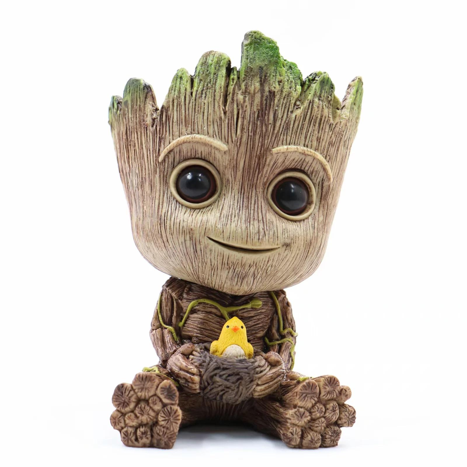 Small Cute Tree Man Groot Flowerpot Pen Pot Figure Model Toys Christmas Gifts for Kids Office Decoration no box
Small Cute Tree Man Groot Flowerpot Pen Pot Figure Model Toys Christmas Gifts for Kids Office Decoration no box