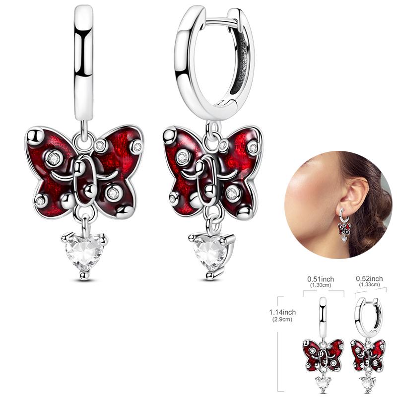 Trendy 100% 925 Silver Elf Strawberry Cherry Honey Tulip Bear Sweety Earrings Fit For Wedding Anniversary Fine Jewelry
Trendy 100% 925 Silver Elf Strawberry Cherry Honey Tulip Bear Sweety Earrings Fit For Wedding Anniversary Fine Jewelry