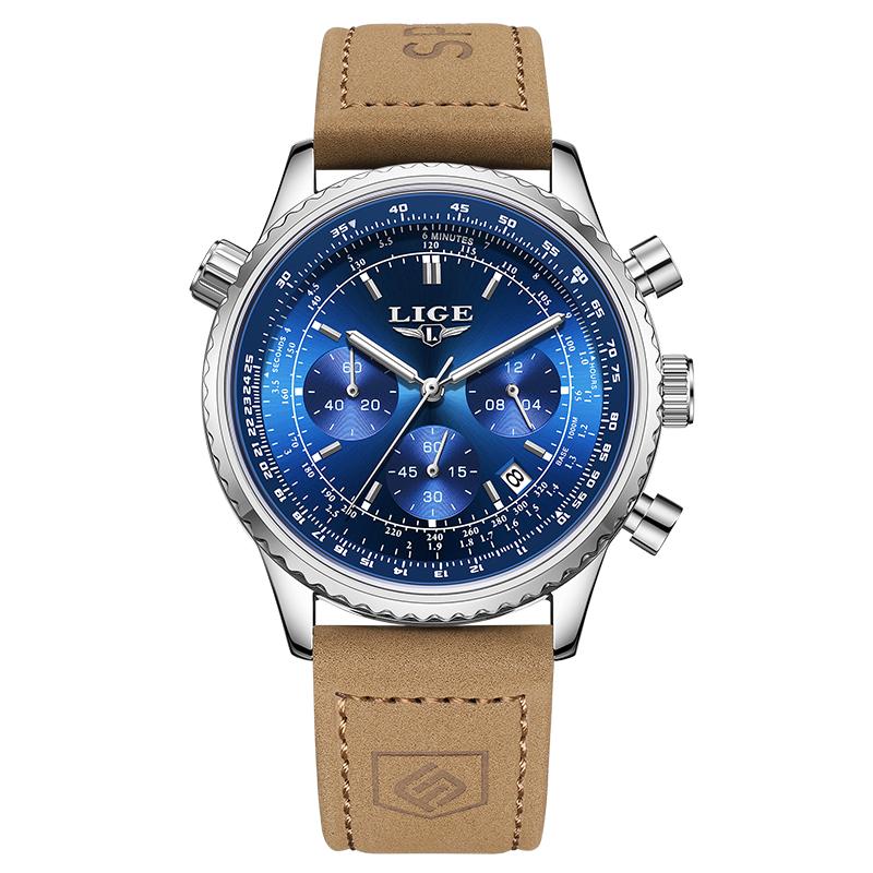 New Luxury Fashion Men Watch Waterproof Luminous Chronograph Leather Watches For Men Sports Outdoor Men s Quartz Wristwatch
New Luxury Fashion Men Watch Waterproof Luminous Chronograph Leather Watches For Men Sports Outdoor Men s Quartz Wristwatch