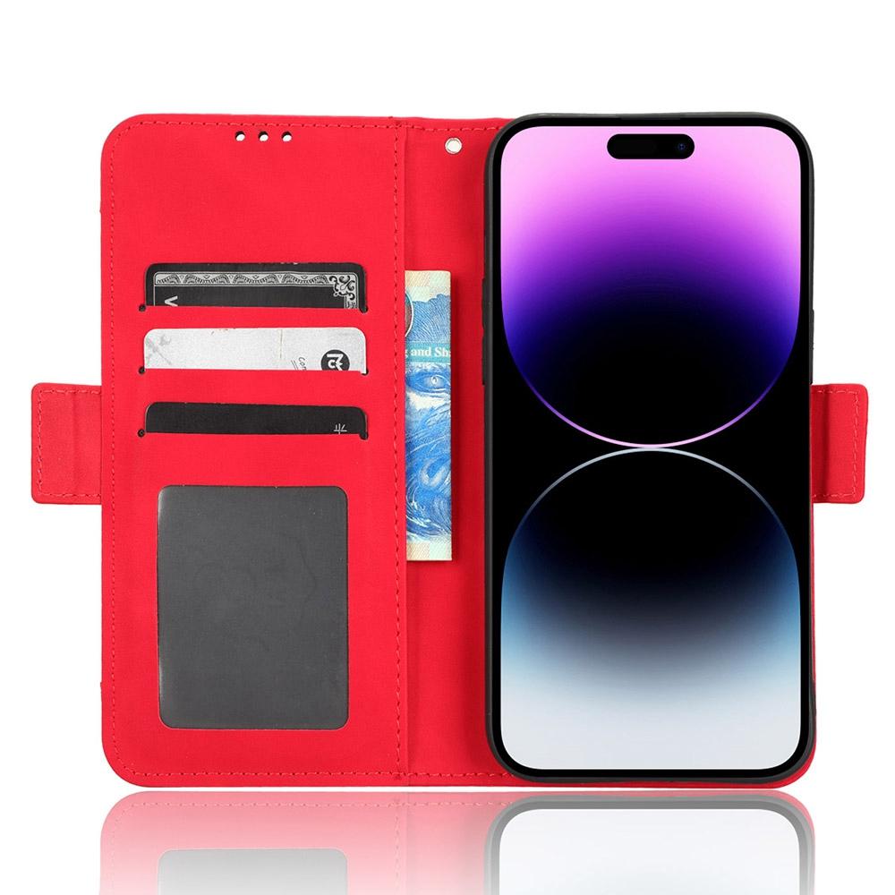 For iPhone 14 Pro 6.1 inch Multiple Card Slots Stand Cell Phone Case Anti-dust PU Leather Cover Wallet Black
For iPhone 14 Pro 6.1 inch Multiple Card Slots Stand Cell Phone Case Anti-dust PU Leather Cover Wallet Black