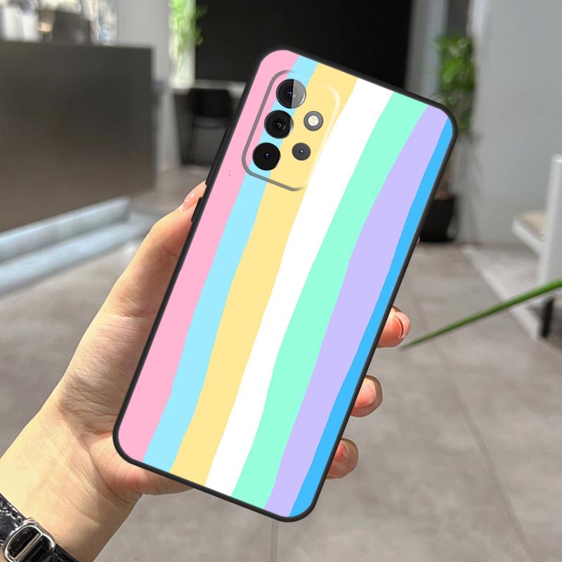 Colorful Rainbow Stripe Case For Samsung Galaxy A53 A33 A13 A14 A34 A54 A31 A51 A71 A12 A22 A32 A42 A52 A52S Coque Samsung A32 4G
Colorful Rainbow Stripe Case For Samsung Galaxy A53 A33 A13 A14 A34 A54 A31 A51 A71 A12 A22 A32 A42 A52 A52S Coque Samsung A32 4G