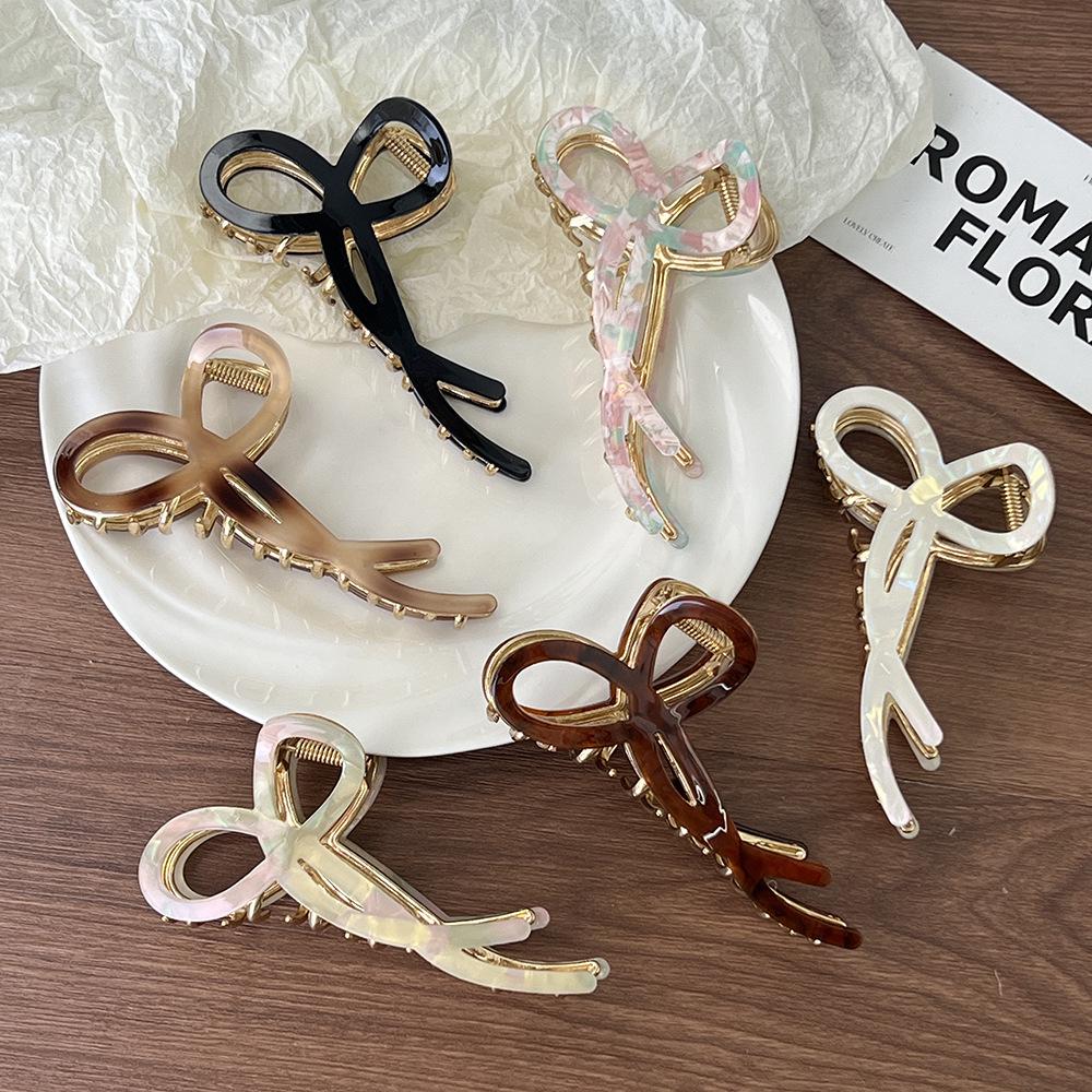 Elegant Large Hollow Butterfly Hair Clip - Women s Temperament Acetic Acid Shark Grip Headwear
Elegant Large Hollow Butterfly Hair Clip - Women s Temperament Acetic Acid Shark Grip Headwear