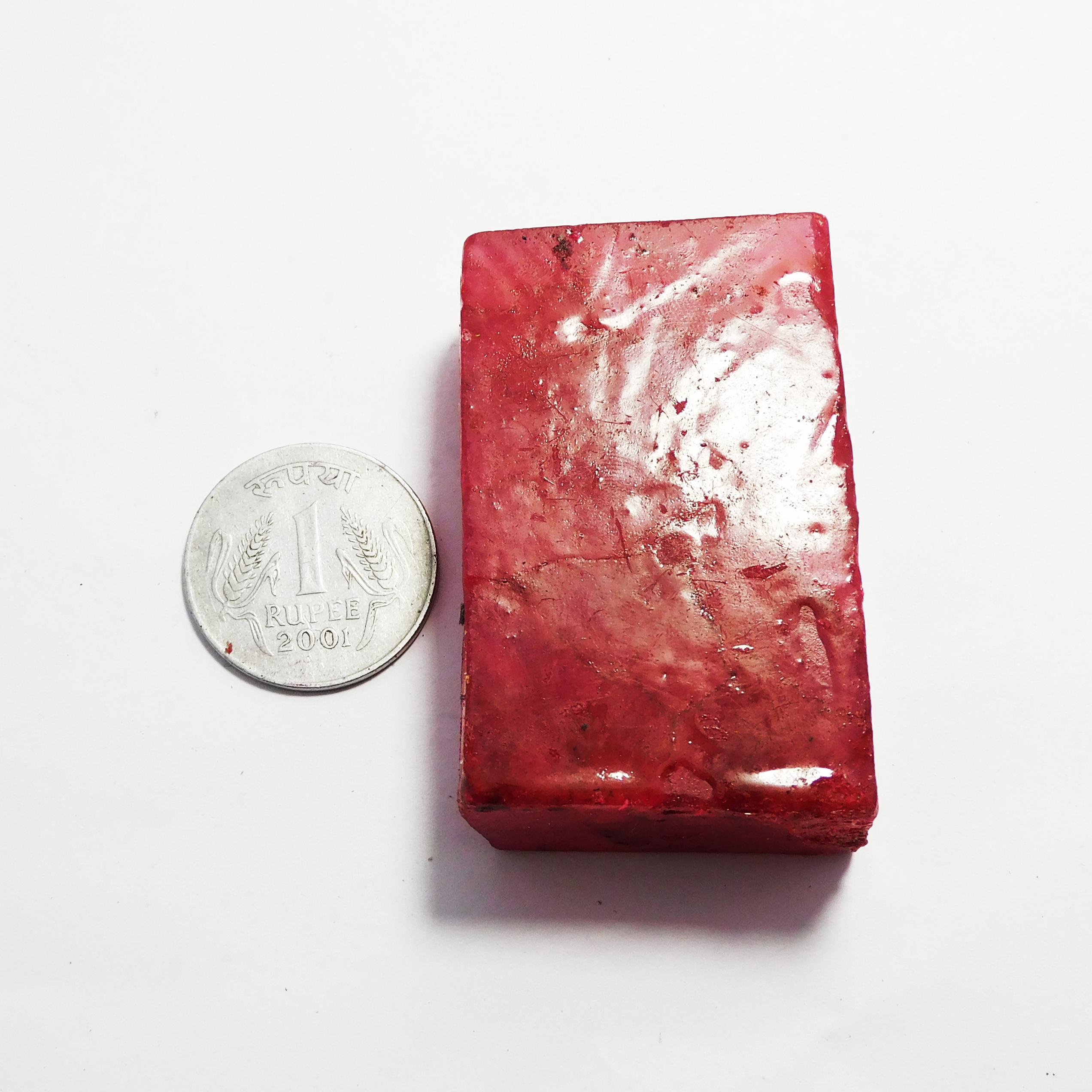 Earth Mined Dyed Natural Red Ruby Rough 430 Ct CERTIFIED Uncut Loose Gemstone-W p-4091-h-wh 55.6 mm approx червоний
Earth Mined Dyed Natural Red Ruby Rough 430 Ct CERTIFIED Uncut Loose Gemstone-W p-4091-h-wh 55.6 mm approx червоний