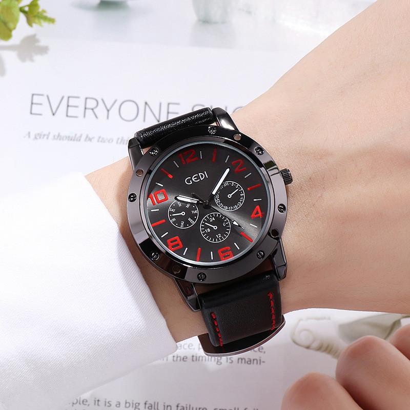 Gedi Fashion Casual Quartz Watch For Women Waterproof Mineral Glass Dial чорний
Gedi Fashion Casual Quartz Watch For Women Waterproof Mineral Glass Dial чорний