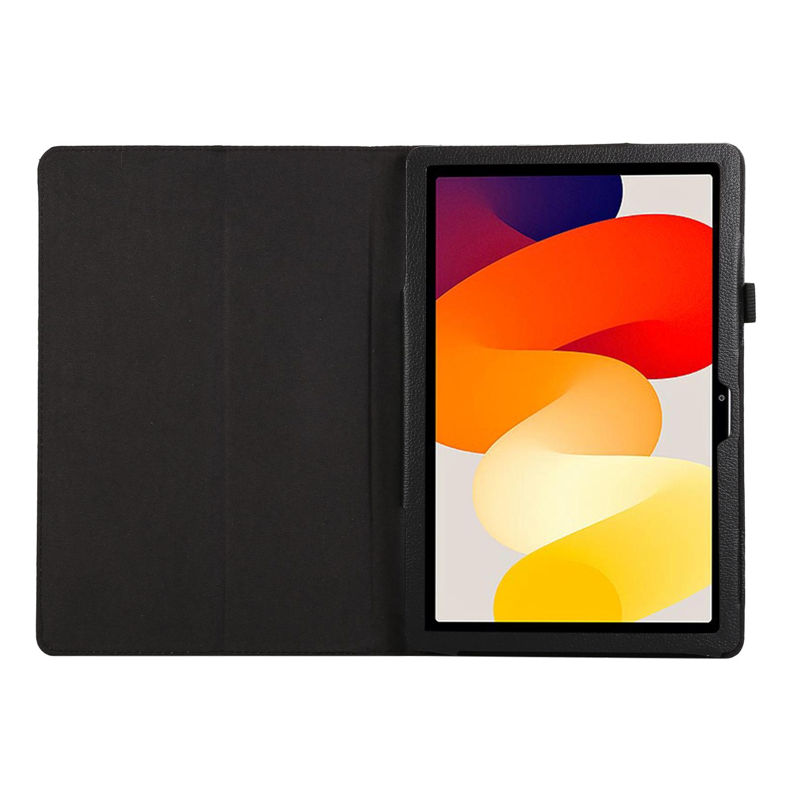 For Xiaomi Redmi Pad SE PU Leather Tablet Case Litchi Texture Bi-fold Stand Cover Black
For Xiaomi Redmi Pad SE PU Leather Tablet Case Litchi Texture Bi-fold Stand Cover Black