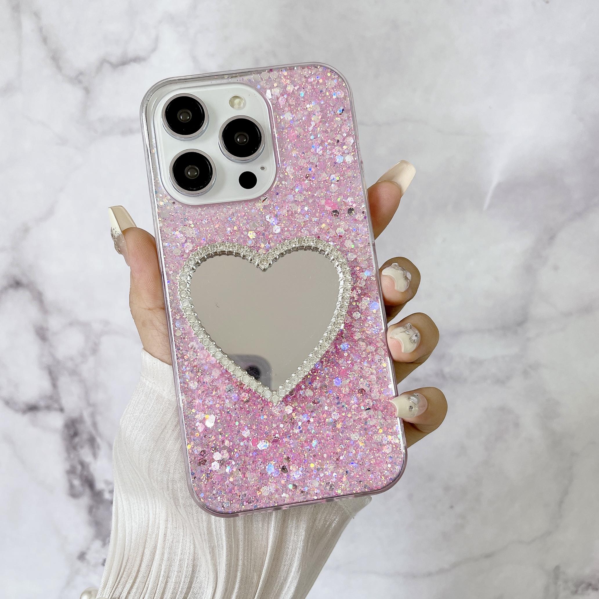 Розкішний жіночий чохол для телефону з дзеркалом для макіяжу з блискучим бампером для iPhone 15 14 13 12 Pro Max Samsung Galaxy Girls М’який силікон TPU протиударна задня кришка iPhone 6/6s рожевий
Розкішний жіночий чохол для телефону з дзеркалом для макіяжу з блискучим бампером для iPhone 15 14 13 12 Pro Max Samsung Galaxy Girls М’який силікон TPU протиударна задня кришка iPhone 6/6s рожевий