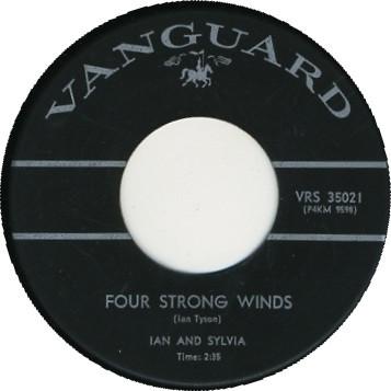 7inch Record IAN & SYLVIA - Four Strong Winds / C.c. Rider VRS35021 VANGUARD 1963 Canada Country/Folk Used
7inch Record IAN & SYLVIA - Four Strong Winds / C.c. Rider VRS35021 VANGUARD 1963 Canada Country/Folk Used