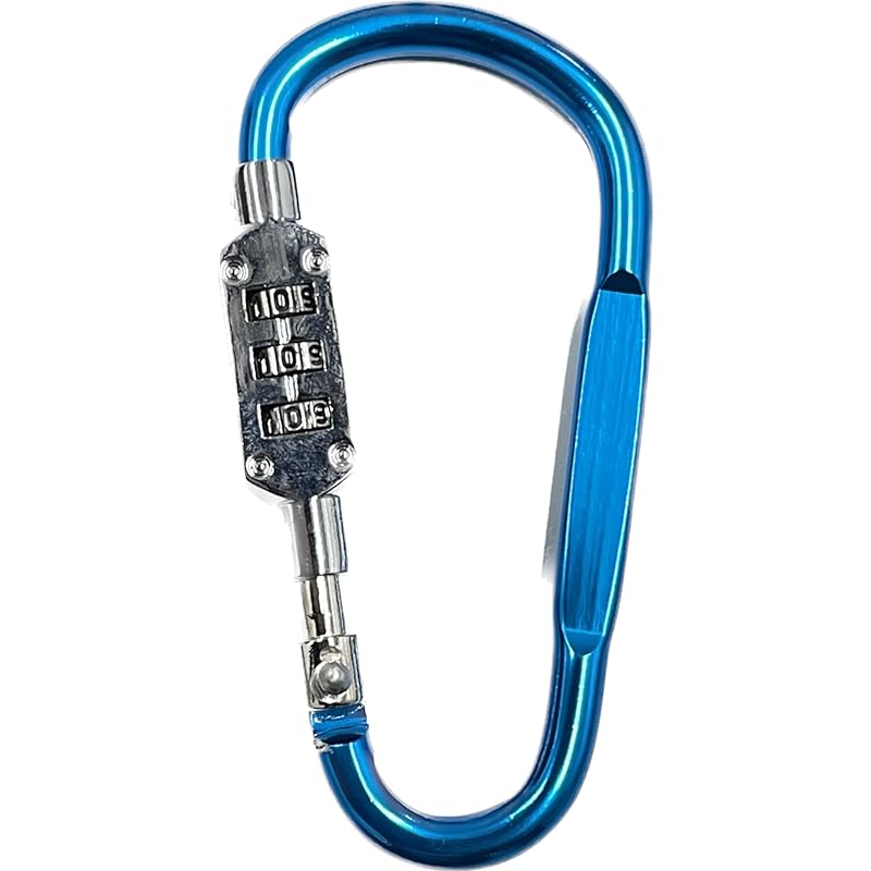 Yamashiro bike lock Manufactured by Yamashiro YKL-004 Dial carabiner lock blue 95×50mm 3 digit dial type helmet anti-theft For use with wire cable
Yamashiro bike lock Manufactured by Yamashiro YKL-004 Dial carabiner lock blue 95×50mm 3 digit dial type helmet anti-theft For use with wire cable