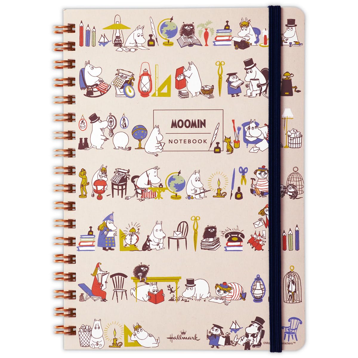 Hallmark Moomin Ring 826222 Notebook, Beige,
Hallmark Moomin Ring 826222 Notebook, Beige,