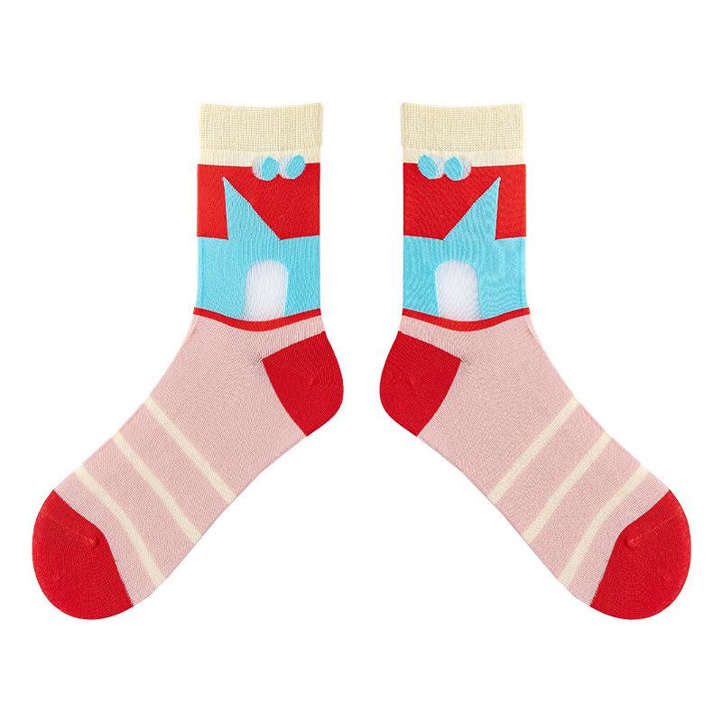 Spring and Summer Cartoon Cute Children s Knee-Length Socks in Fresh Pink Cotton Socks with Good Breathability 1 pair
Spring and Summer Cartoon Cute Children s Knee-Length Socks in Fresh Pink Cotton Socks with Good Breathability 1 pair