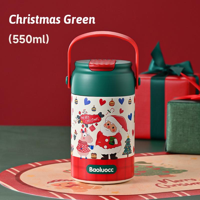 550ml Christmas Stainless Steel Thermos Bottle Insulation Thermal Cup Tumbler with Straw Santa Claus Xmas Gift for Girl Friend 550ml
550ml Christmas Stainless Steel Thermos Bottle Insulation Thermal Cup Tumbler with Straw Santa Claus Xmas Gift for Girl Friend 550ml