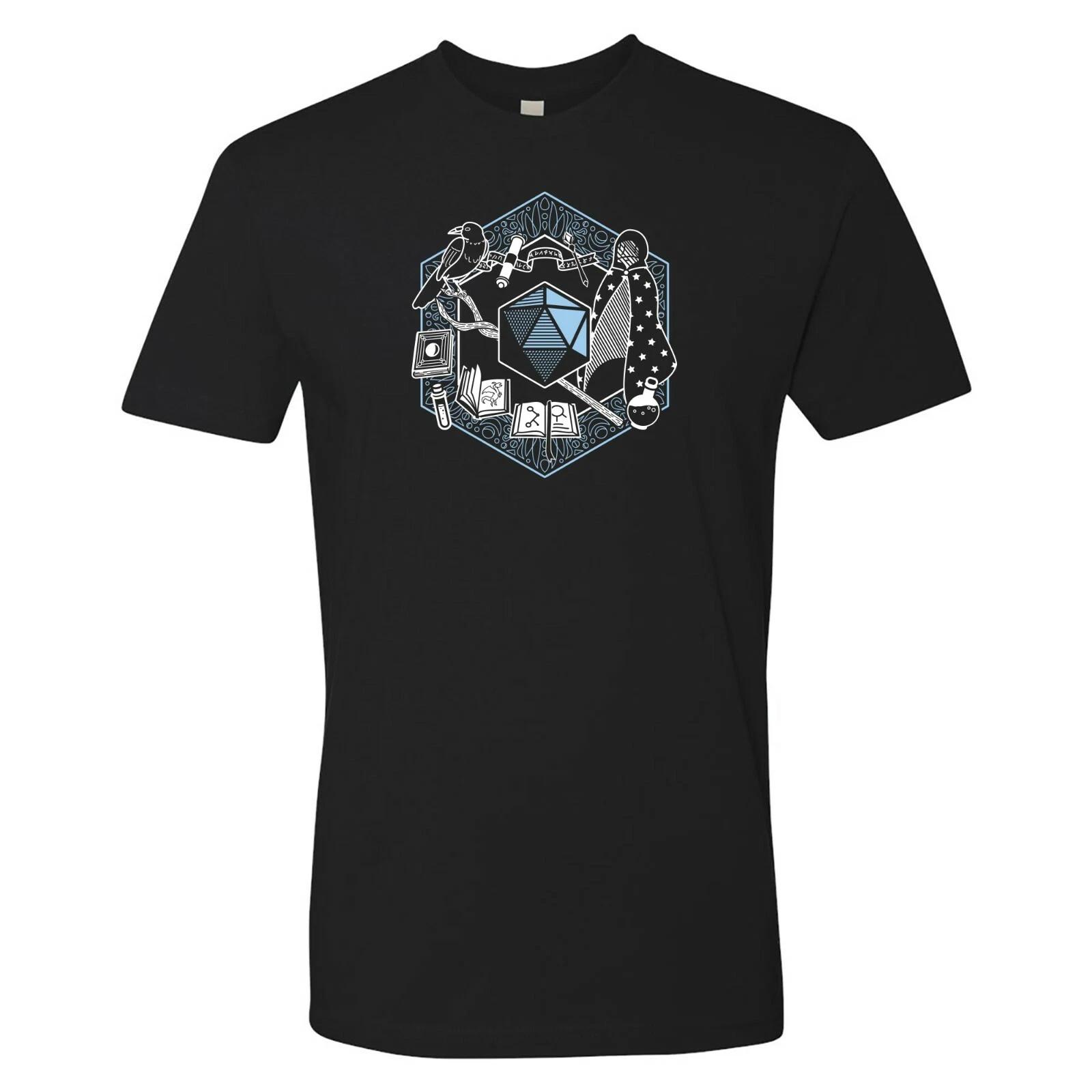 RPG Class Crest Wizard - Tabletop Games d20 Premium Cotton T Shirt - Black 2XL
RPG Class Crest Wizard - Tabletop Games d20 Premium Cotton T Shirt - Black 2XL