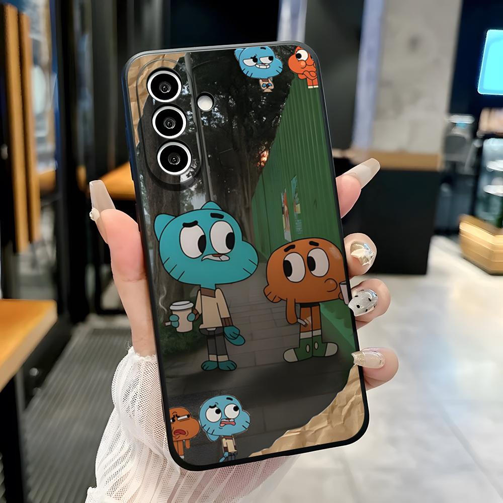 G-Gumball And Darwin Phone Case For Samsung S26 S25 Plus S20 S20 Plus S22 Ultra S23 FE S21 Plus S21 Ultra Soft Cover Samsung S25 Plus
G-Gumball And Darwin Phone Case For Samsung S26 S25 Plus S20 S20 Plus S22 Ultra S23 FE S21 Plus S21 Ultra Soft Cover Samsung S25 Plus