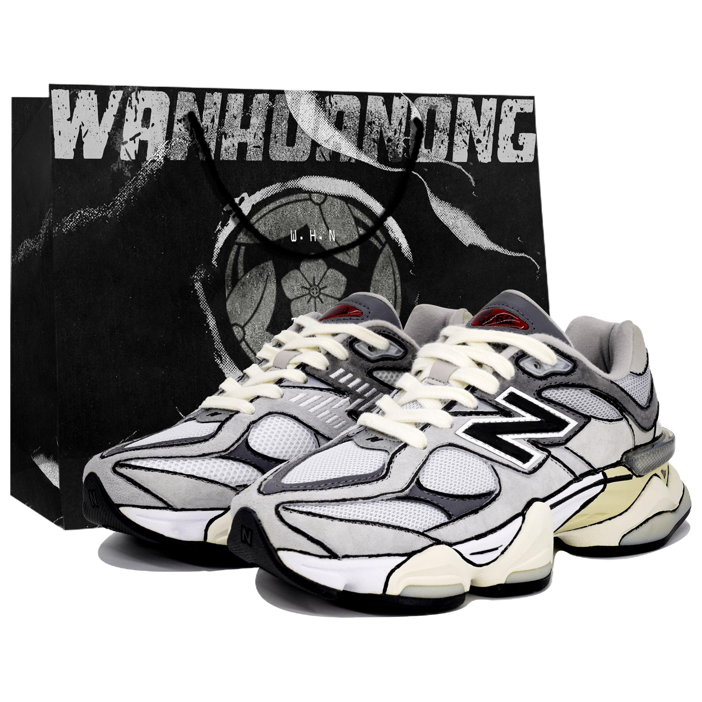 New Balance NB 9060 Kaleidoscope, Distressed Hem, Box Abrasion Resistant Slip Resistant Low top Casual Shoes Unisex U9060GRY(Team113-S-BOX) D-Width 36
New Balance NB 9060 Kaleidoscope, Distressed Hem, Box Abrasion Resistant Slip Resistant Low top Casual Shoes Unisex U9060GRY(Team113-S-BOX) D-Width 36