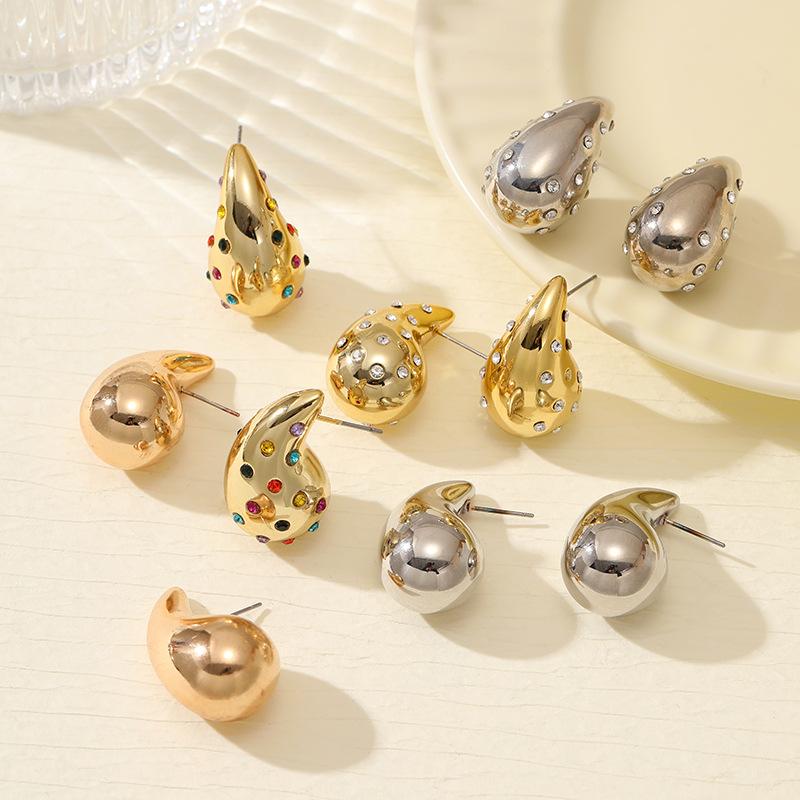 Vintage comma teardrop punk style earrings glossy hanging earrings eco-friendly metal срібний
Vintage comma teardrop punk style earrings glossy hanging earrings eco-friendly metal срібний